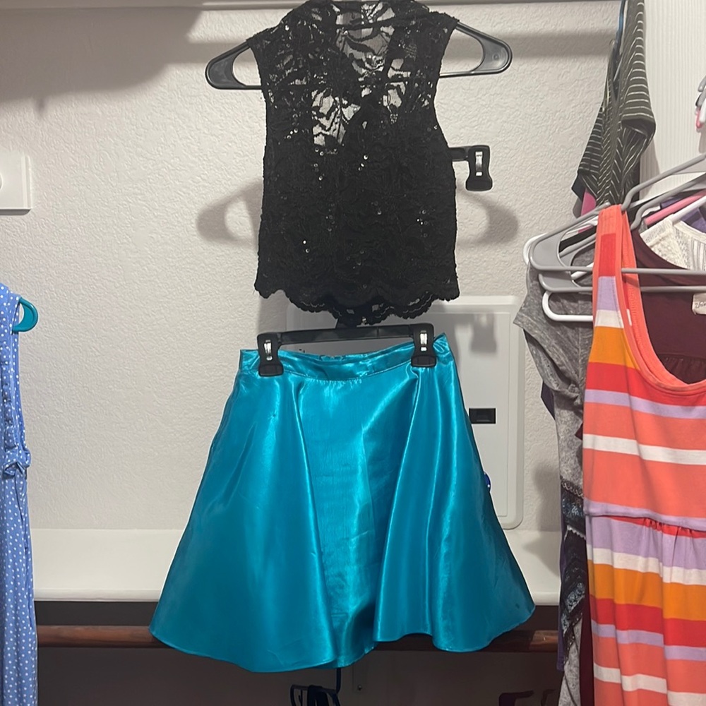 NOT A DRESS skirt and top but formal wear.